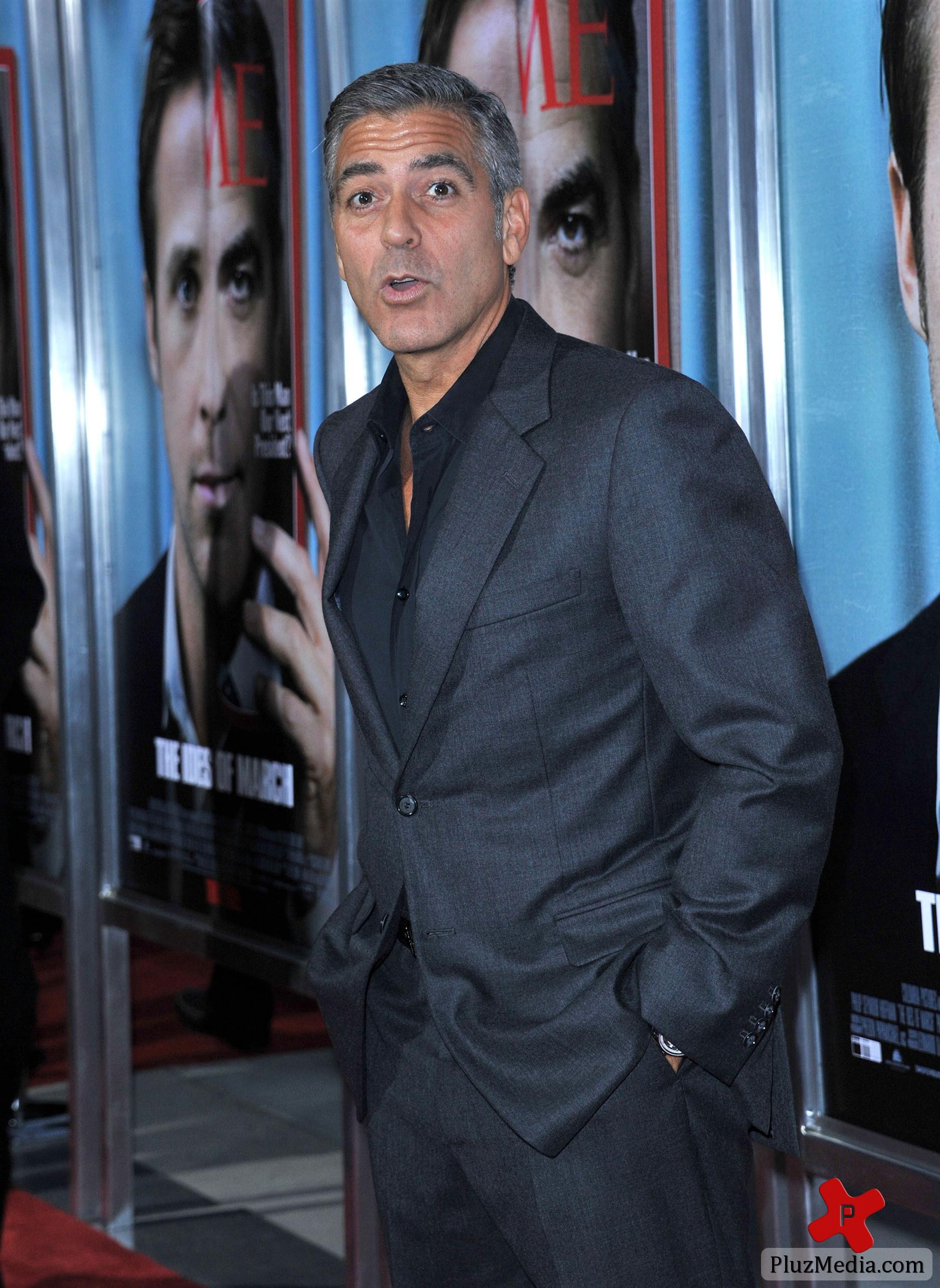 George Clooney at Premiere of The Ides Of March held at the Academy theatre - Arrivals | Picture 88519